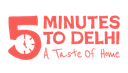 5 minutes to delhi logo