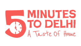 5 minutes to delhi logo